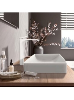 Hansgrohe Vivenis egykaros mosdócsaptelep 250, leeresztő nélkül, matt fehér 75042700