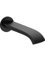 Hansgrohe Vivenis fali kádkifolyó 202 mm, matt fekete 75410670