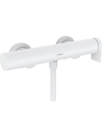 Hansgrohe Vivenis egykaros zuhanycsaptelep falsíkon kívüli szereléshez, matt fehér 75620700