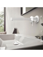 Hansgrohe Finoris egykaros falsík alatti mosdócsaptelep, 22,5 cm-es kifolyóval matt fehér 76050700