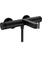 Hansgrohe Finoris egykaros kádcsaptelep falsíkon kívüli szereléshez matt fekete 76420670