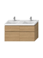 Jika Cubito Pure dupla alsószekrény 4 fiókkal 128 cm, tölgy