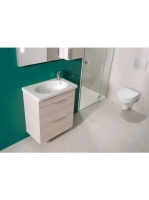 Jika Tigo fehér ráépíthető mosdó 65cm 8122160001061 - Fürdős