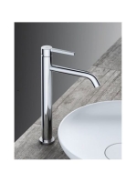 Kludi Nova Fonte egykaros magasított mosdócsaptelep leereszt