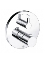 Kludi Nova Fonte Puristic termosztátos kád/zuhanycsap telep