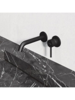 Kludi Bozz matt fekete fali mosdócsaptelep 382443976 - Fürdő