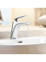 Kludi Balance egykaros króm mosdócsaptelep, automata lefolyó