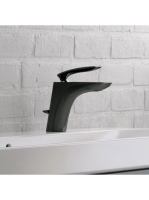 Kludi Balance egykaros matt fekete mosdócsaptelep, automata