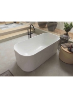 Kolpa San Pandora térben álló fürdőkád 163x68 cm, le- és túl