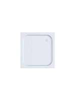 Kolpa San Trin beépíthető akril zuhanytálca 80x80 cm, fehér