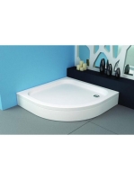 Kolpa San Ontex negyedköríves előlapos akril zuhanytálca 90x