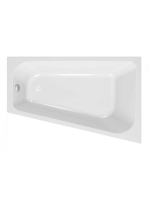 Kolpa San Beatrice balos beépíthető fürdőkád test le-és túlf