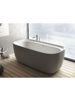 Kolpa San Lux FS akril fürdőkád 170x85 cm, le-és túlfolyóval