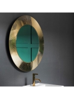 Laufen Kartell by Laufen arany tükör H3863310870001 - Fürdős