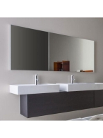 Laufen Frame 25 keretes tükör 150x70 cm, világítás nélkül, f