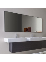 Laufen Frame 25 keretes tükör 150x70 cm, világítás nélkül, m