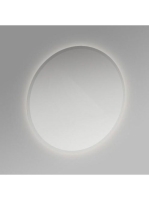 Laufen Frame 25 kerek tükör 80 cm, világítással, szélcsiszol