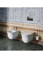 Laufen The New Classic matt fehér WC kefe tartóval H87385275