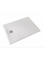 Marmy Dolomite szögletes zuhanytálca 70x90 Prada White / Mat