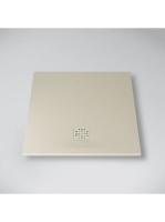 Marmy Dolomite szögletes zuhanytálca 80x80 Gucci Latte / Mat