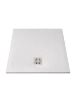 Marmy Dolomite 90x90 zuhanytálca Prada White 80 7642 90 90 5