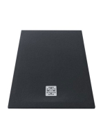 Marmy Dolomite 90x120 zuhanytálca Cavalli Black 80 7643 90 1