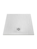 Marmy Basalto 80x80 zuhanytálca Prada White 808112808050 +aj