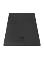 Marmy Basalto 100x120 zuhanytálca Cavalli Black 808120101254