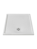 EGYEDI ÁR Marmy Dolomite Pro 90x100 zuhanytálca Prada White