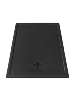 Marmy Dolomite Pro 90x120 zuhanytálca Cavalli Black 80822790