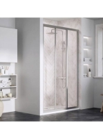 Ravak Supernova ASDP3-80 zuhanyajtó Pearl műanyag betéttel,