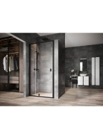 Ravak Nexty NDOP2-120 kétrészes zuhanyajtó átlátszó üveggel,