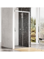 Ravak Matrix MSD2-100 jobbos zuhanyajtó (szatén-Transparent)