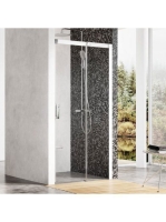 Ravak Matrix MSD2-110 jobbos zuhanyajtó (szatén-Transparent)