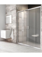 Ravak Blix BLDP4-170 zuhanyajtó (króm-grape) 0YVV0C00ZG - Fü