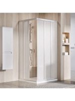 Ravak Supernova ASRV3-75 sarokbelépős zuhanykabin (szatén+Pe