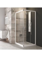 Ravak Blix sarokbelépős BLRV2-80 zuhanykabin, fehér 1LV40100