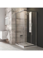 Ravak Blix BLRV2-90 sarokbelépős zuhanykabin (króm+Transpare