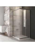 Ravak Blix BLRV2-90 sarokbelépős zuhanykabin (krómhatású-Gra