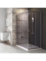 Ravak Blix BLRV2K-80 sarokbelépős zuhanykabin (szatén-Transp