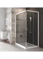 Ravak Blix BLRV2K-120 sarokbelépős zuhanykabin (fehér-Transp