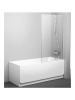 Ravak PVS1-80 kádparaván (fehér-transparent) 79840100Z1 - Fü