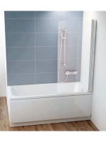 Ravak CVS1-80 jobbos kádparaván (króm - transparent) 7QR40C0