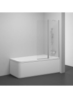 Ravak 10CVS2-100 jobbos kádparaván (szatén-transparent) 7QRA