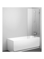 Ravak BVS1-80 kádparaván (króm-transparent) 7U840A00Z1 - Für