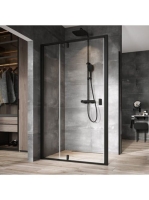 Ravak Nexty NPSS fix zuhanyfal 90x195 cm, átlátszó üveg, fek