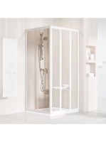 Ravak Supernova APSS-90 fix üveg zuhanyfal (fehér+Transparen