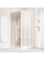 Ravak Supernova APSS-90 fix üveg zuhanyfal (fehér+Grape) 940