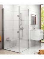 Ravak Chrome CPS-80 zuhanyfal krómhatású-Transparent 9QV40C0