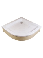 Ravak Ronda-80 EX íves Zuhanytálca (fehér) A204001320 - Fürd